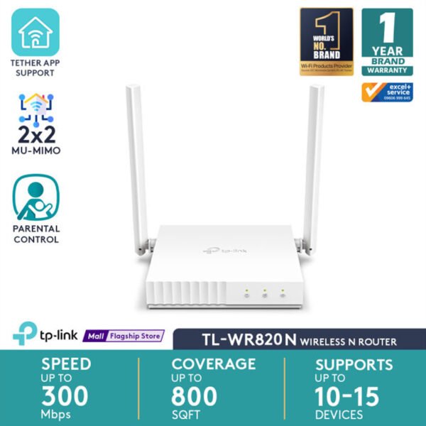 TP-Link TL-WR820N Wi-Fi Router